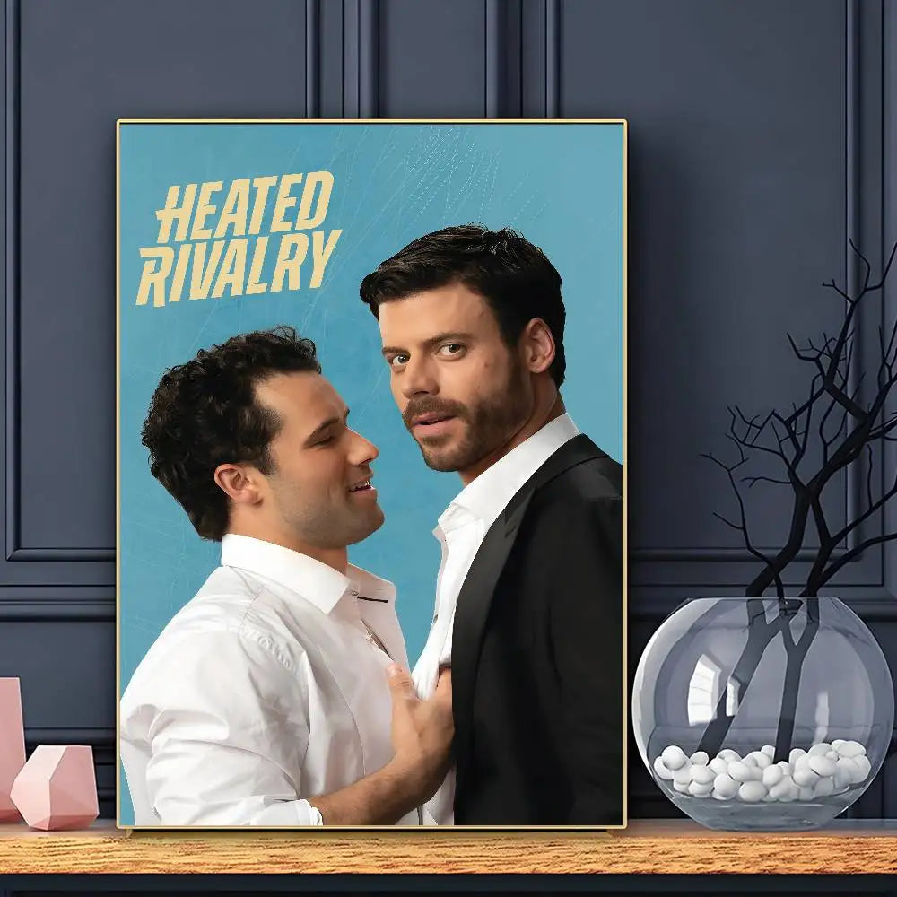 Love TV Series H-Heated R-Rivalry Poster Paintings Self Adhesive Prints Home Bedroom Living Room Decor Vintage Gift