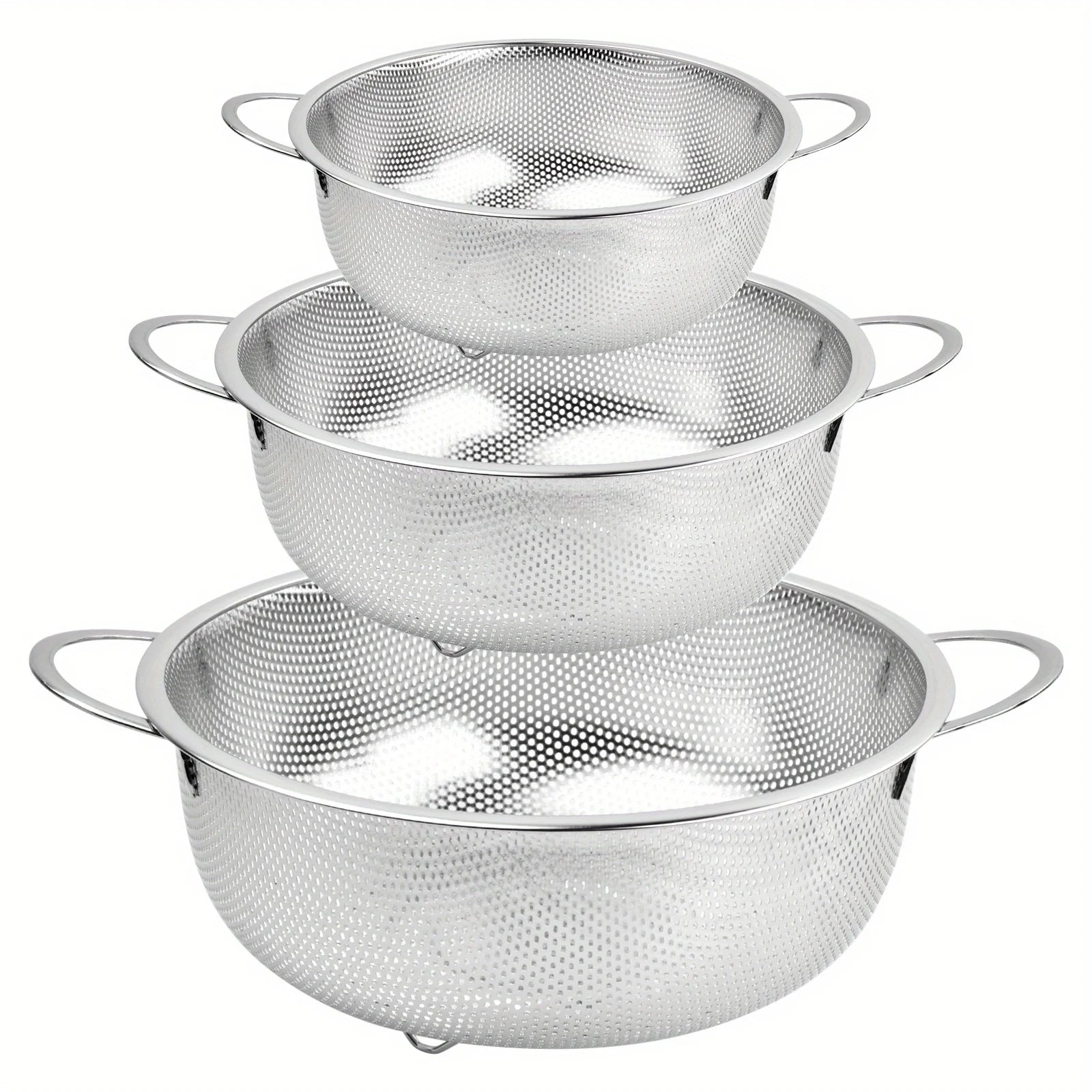 Panier de vidange en acier inoxydable, panier à laver les légumes, panier perforé, panier à laver le riz, passoire et filtre à eau