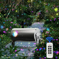 Dynamic Firefly Projection Lamp with Remote Control Light Adjustment Outdoor Waterproof Courtyard Lawn Garden Landscape Light
