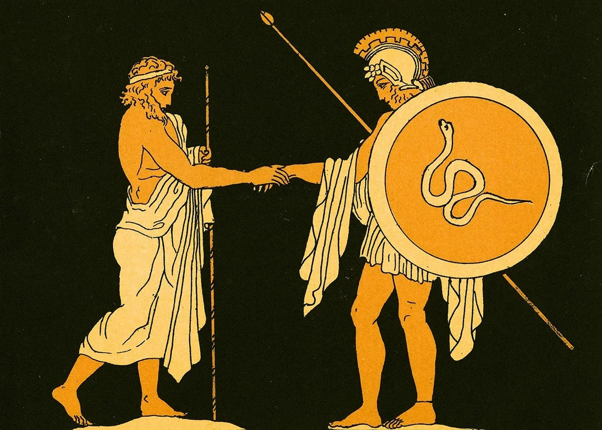 Classic Vintage Wall Art Like Ancient Greek Mythology, Ancient Life, HD Canvas Print Poster. Home Living Room Bedroom Decoration