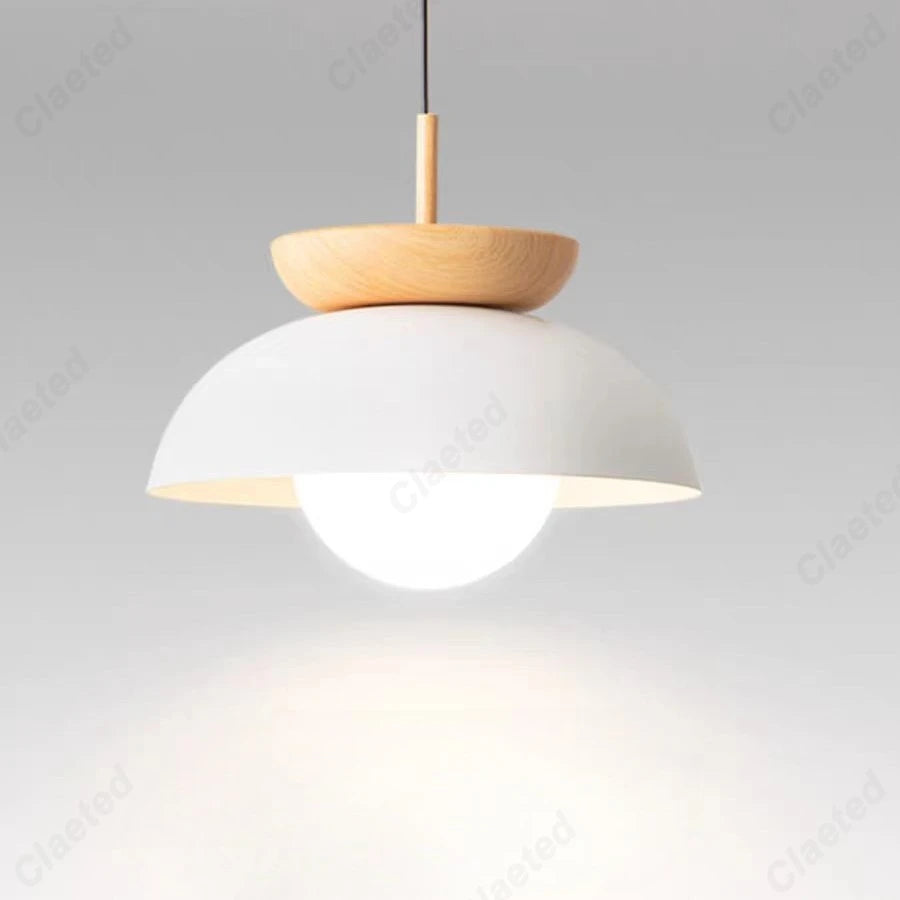 Modern Minimalist LED European Chandelier Log Color Restaurant Bar Teahouse Living Room Aisle Decorative Lighting E27