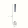 Batidor de huevos de acero inoxidable - Batidora semiautomática duradera para batir huevos y crema sin esfuerzo - Herramienta de cocina para hornear y mezclar