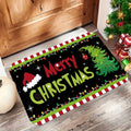 Tapis créatif de Noël VIKAMA Tapis de porte doux Tapis de bienvenue Tapis de salon Tapis de chambre Tapis d'extérieur Décoration de Noël