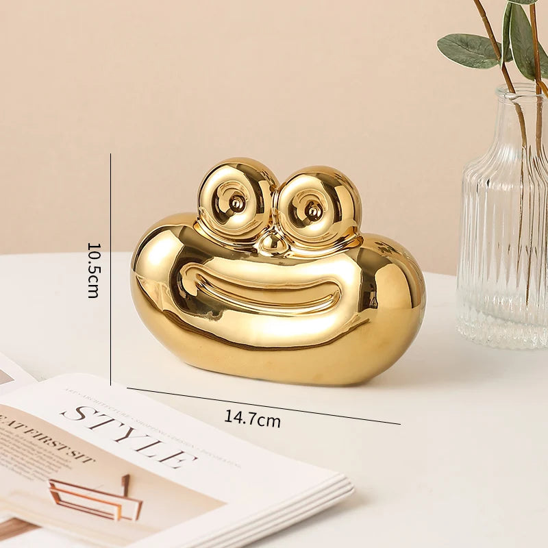 Adornos Decorativos de Cerámica con Forma de Salchicha Únicos, Accesorios Creativos de Decoración para Cocina y Sala de Estar