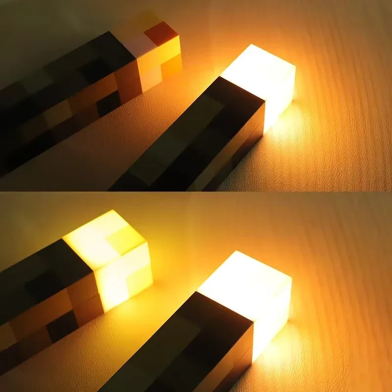 Veilleuses LED Marronnier Torche de 11,5 Pouces, Rechargeables par USB, Lampe de Table, Décoration de Salle de Jeu, Cadeaux d'Anniversaire pour Enfants, Lampes Jouets