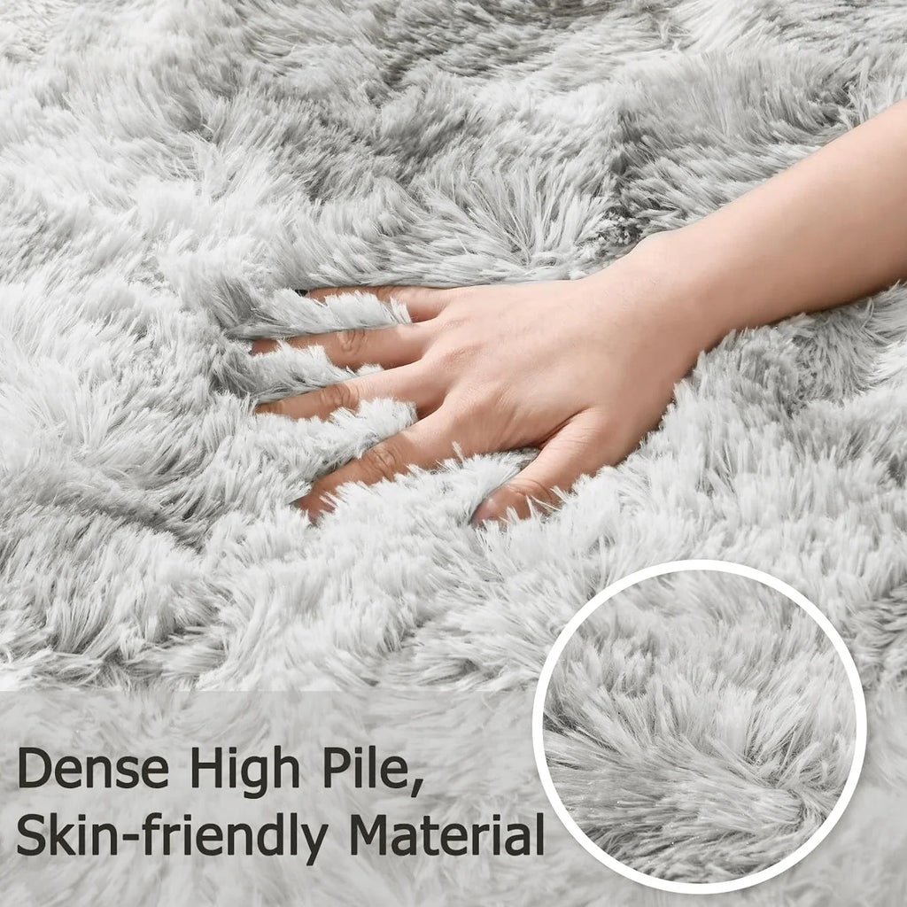 Tapis de salon VIKAMA, coussin doux et moelleux pour chambre d'enfant, tapis de sol moelleux antidérapant, décoration intérieure