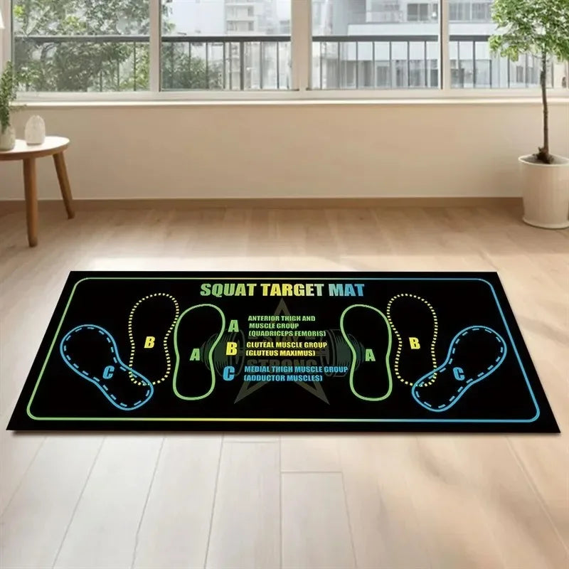 Esterilla de yoga antideslizante, reductora de ruido, esterilla de fitness para pilates, alfombra para el hogar, para interior y exterior, decoración del hogar