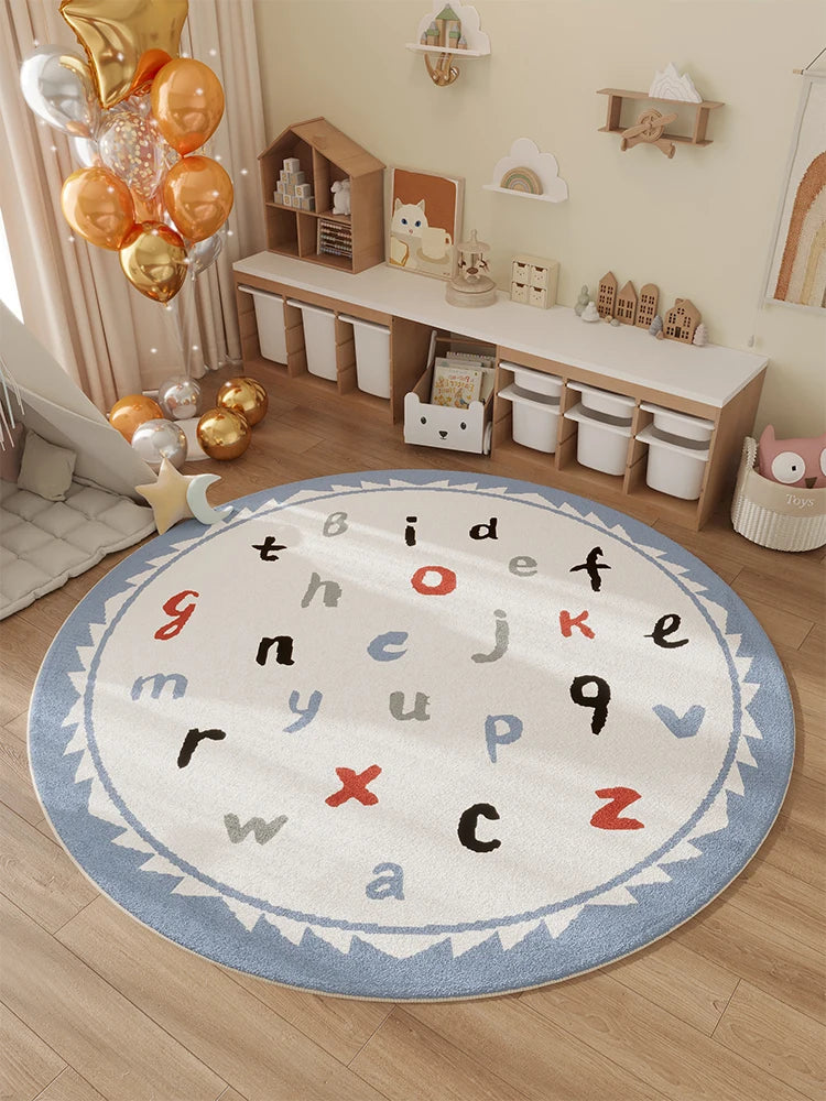 VIKAMA Alfombra de Invierno para Habitación de Niños, Alfombra de Noche para Dormitorio, Cojín Impermeable para Silla Giratoria, Decoración del Hogar