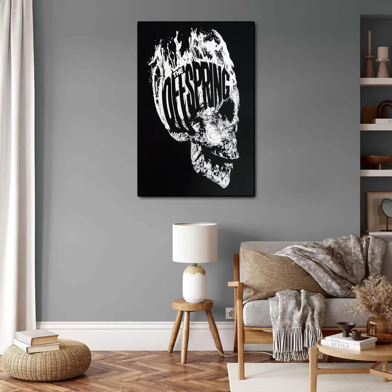 el descendiente Póster de lona de videojuegos de anime y cuadro de pared impreso, pósters de decoración moderna para dormitorio familiar