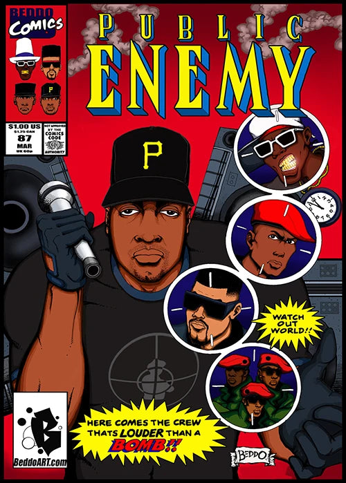 Rapper Singer Eminem Comic Covers Poster Canvas Printing Music Singer Rap Pop Wall Art Decor Fans Room Home Aesthetic Decoration