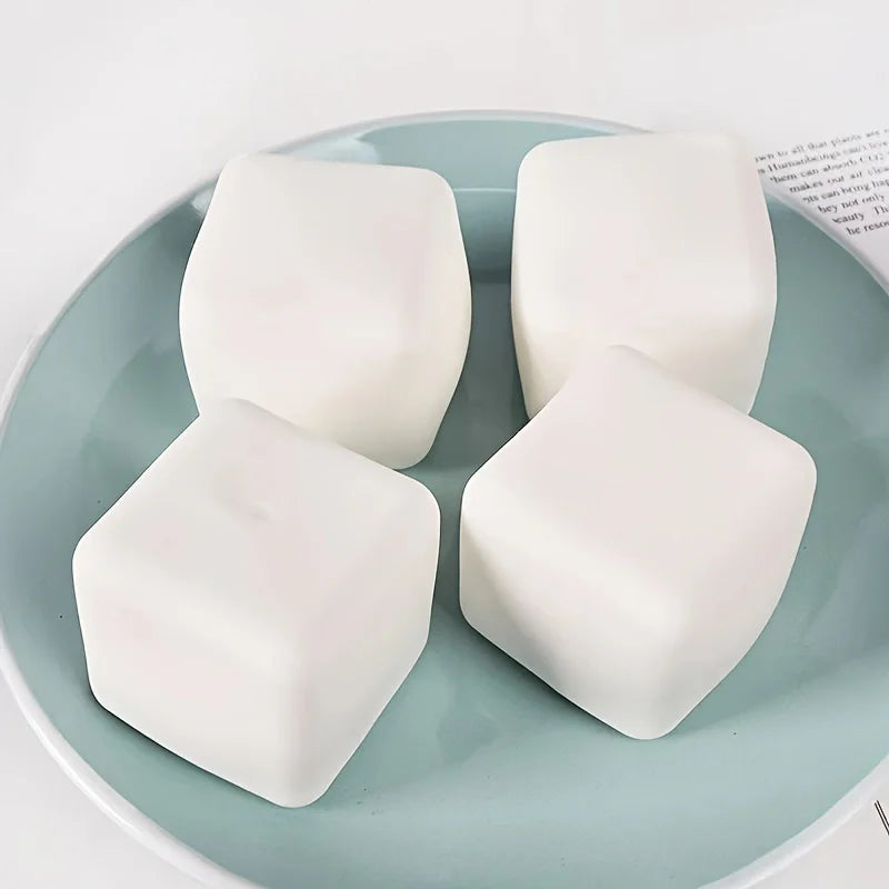 1 unidad de tofu moldeador, suave pellizco, rebote lento, juguete antiestrés para niños y adultos, juguetes sensoriales Pop Fidget, juegos de entretenimiento para niños, regalos