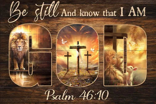 Classic Christian Wall Art Bible Jesus Lion And Warrior Oil On Canvas Posters And Prints Living Room Decoration Gifts