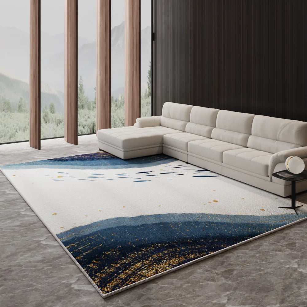 VIKAMA Nordic Light Luxury Living Room Carpet Sofa Coffee Table Floor Mat Bedroom And Lounge Large Area Carpet Home Decoration