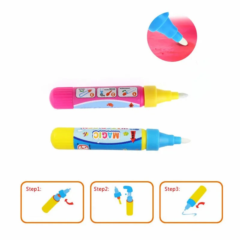 Magic Pen Doodle Pen Painting Mat Toys Pen Writing Mat Pen Water Drawing Toys Replacement Tool Juguetes Educativos para Niños