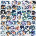 50/100PCS Autocollants Animaux de Dessins Animés Fantastiques Graffiti Décoratifs pour Guitare Ordinateur Portable Bagages DIY Autocollants Étanche