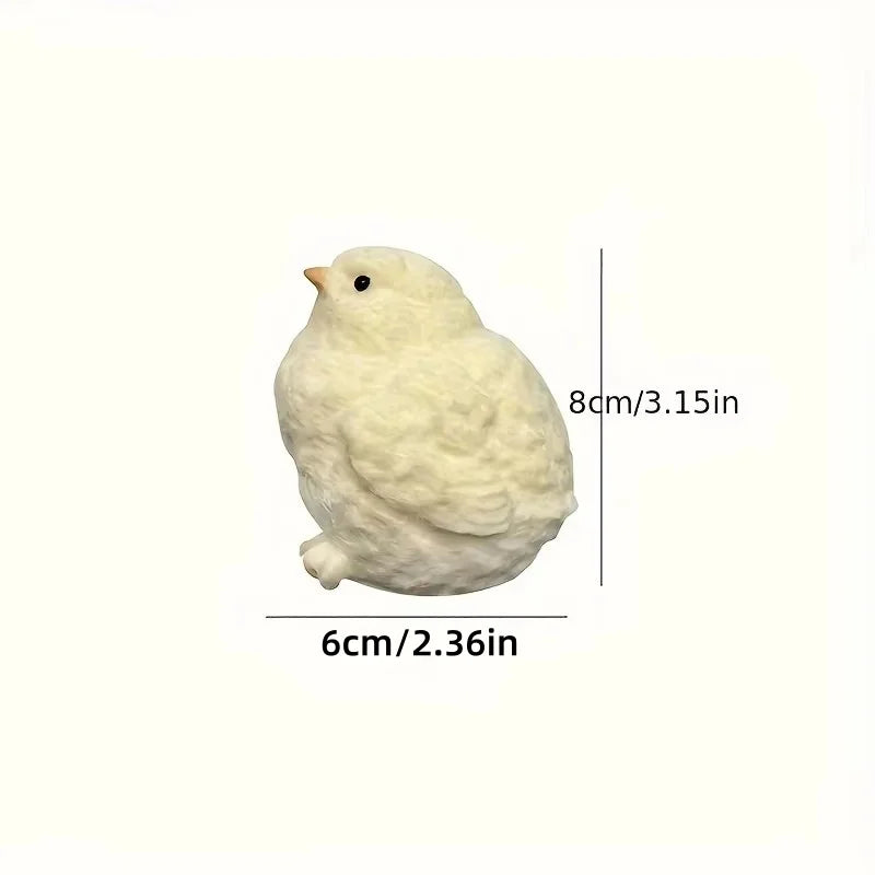 1 ud. pollito amarillo blando, juguete antiestrés para niños y adultos, juguetes sensoriales blandos para apretar, juegos de entretenimiento para niños, regalos de Navidad
