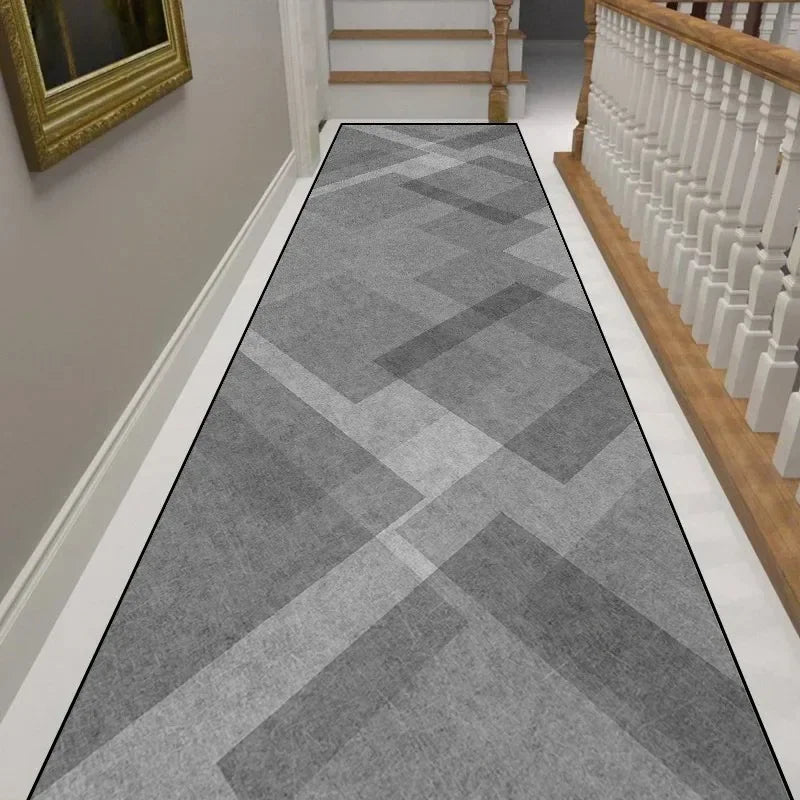 Alfombra de pasillo minimalista moderna VIKAMA, alfombra antideslizante para pasillos, alfombrilla para sala de estar, decoración del hogar