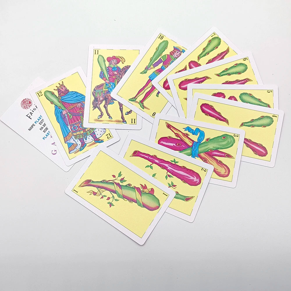 Cartes à jouer de poker en PVC étanche de qualité supérieure 62x95mm, jeu de 40 cartes espagnoles, cartes de jeu pour fête de famille