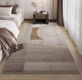 Alfombra de Cachemira de Imitación Estilo Silencio Japonés Asombroso para Sala de Estar, Dormitorio, Mesita de Noche, Decorativa, Suave, Cómoda, Lavable