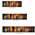 VIKAMA Tapis Couleurs Riches Tapis Arc-en-ciel Tapis Long Couloir Tapis de Cuisine Tapis de Salon Chambre Tapis de Chevet Couverture Doma
