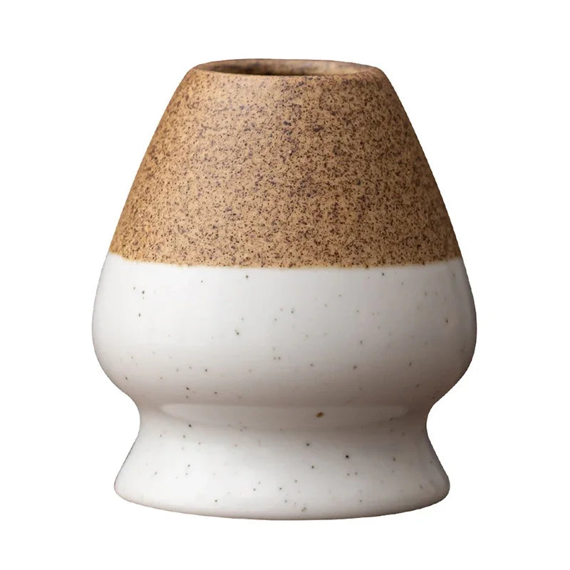 Soporte Cerámico para Batidor de Té Matcha para Comedor, Casa de Té, Ceremonia de Matcha, Soporte para Chasen de Té Verde, Cuenco, Utensilios de Té