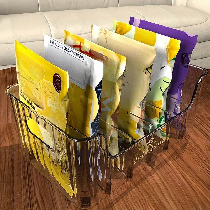 6 - Étagère à épices détachable à compartiments. Grande capacité pour le rangement des assaisonnements dans le réfrigérateur, les armoires et sur le comptoir. Organisateur pratique.