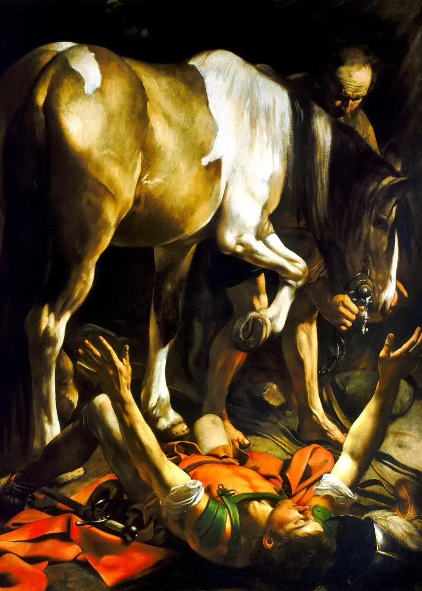 Classic, Vintage, Wall Art, Caravaggio Oil Painting, HD Canvas Printed Poster, Home Living Room Bedroom Decoration, Wall Art