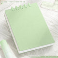 Bview Art A7 80 hojas dibujos animados creativo cuaderno estudiante papelería linda conveniencia pegatinas