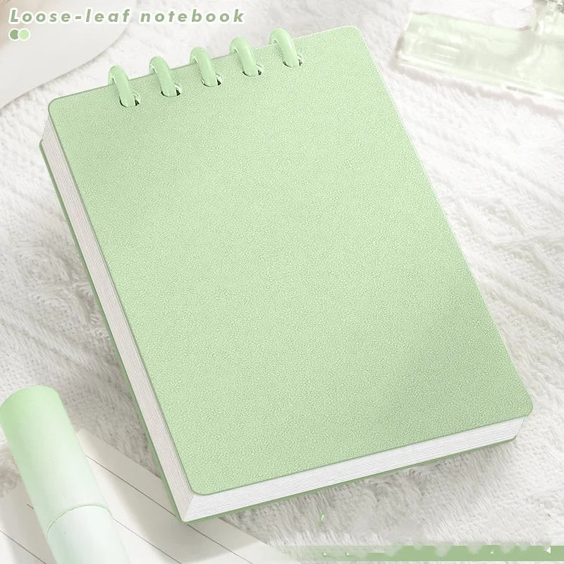 Bview Art A7 80 hojas dibujos animados creativo cuaderno estudiante papelería linda conveniencia pegatinas