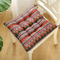 Coussin d'assise carré doux et confortable avec sangle - Parfait pour les chaises de bureau et de maison, tapis de salle à manger en polyester