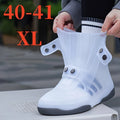 1 lot de couvre-chaussures bicolores, surchaussures imperméables lavables antidérapantes avec bouton blanc, couvre-chaussures durables