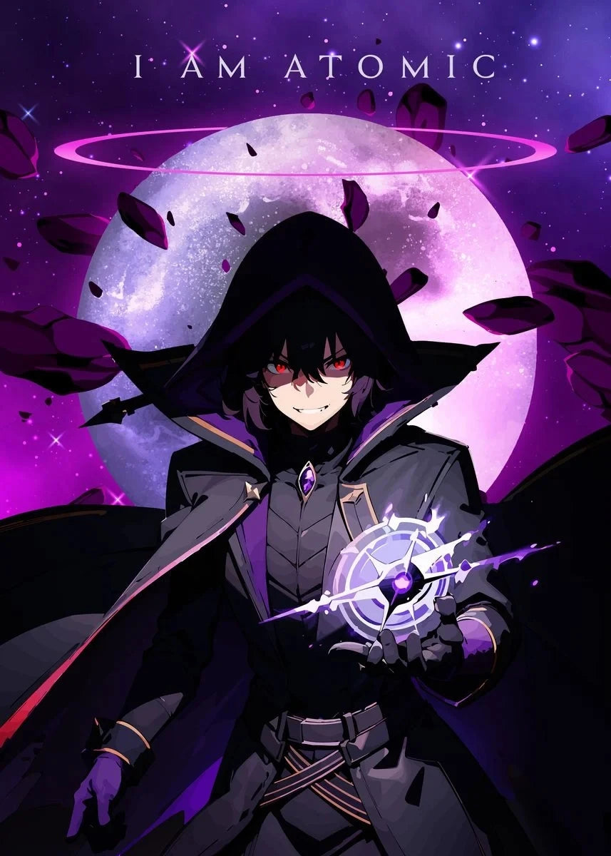 The Eminence in Shadow Anime Covers Póster Impresión en lienzo japonés Anime Arte de pared Decoración I AM ATOMIC Animación Sala de juegos Decoración