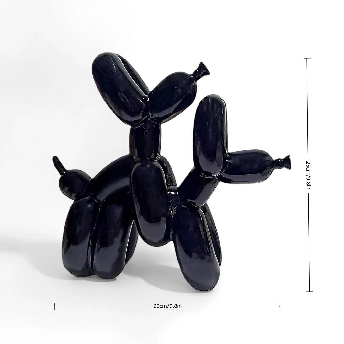 Modern Resin Balloon Dog Sculpture, Animal Craft, Home Decor, Dog Statue, Christmas Gift, Deco
