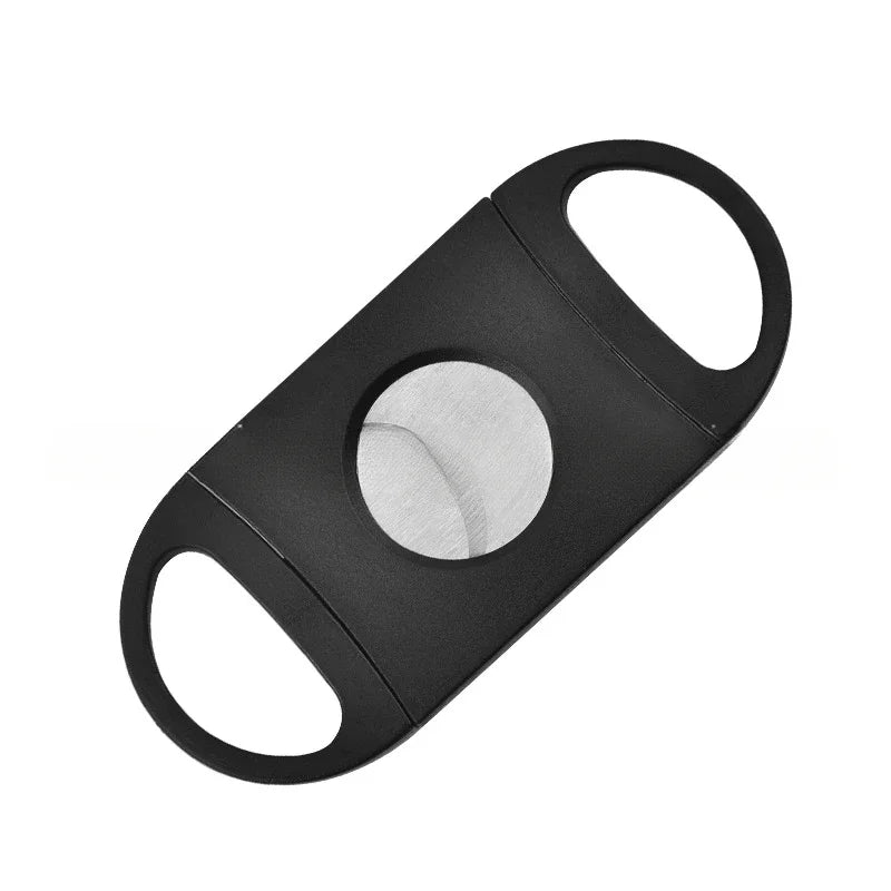 Coupe-cigare multifonctionnel en acier inoxydable, coupe-cigare classique en métal, guillotine, ciseaux à cigare, perforateur, accessoires de coupe-cigare