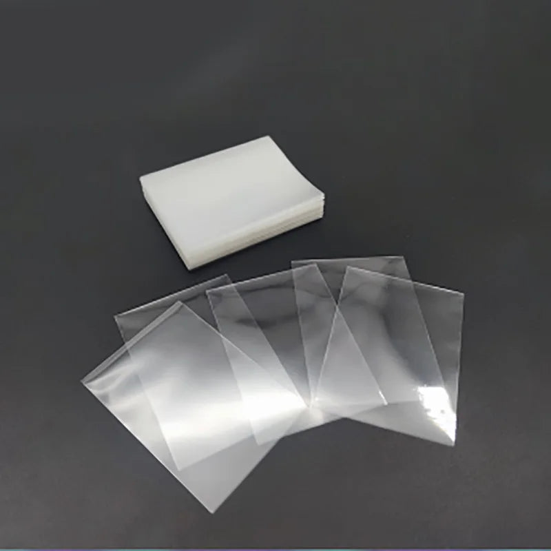 100 unidades/juego de fundas transparentes de varios tamaños para juegos de cartas Magic, Tarot, Póker, Protector de cartas de juego de mesa