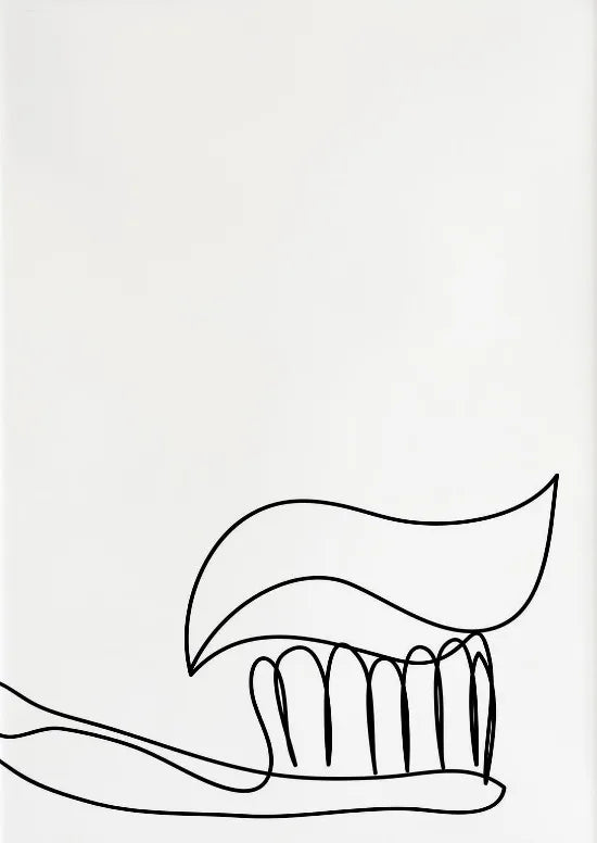 Dental Appliances for Dental Health Minimalist Teeth Dentistry Decor Canvas Painting Wall Picture Dental Hospital Wall Art Decor
