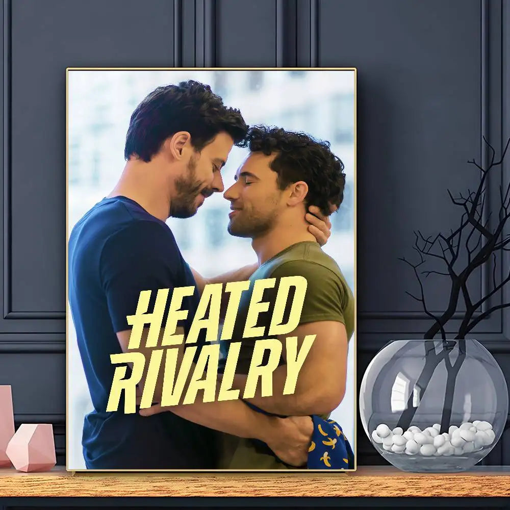 Love TV Series H-Heated R-Rivalry Poster Paintings Self Adhesive Prints Home Bedroom Living Room Decor Vintage Gift