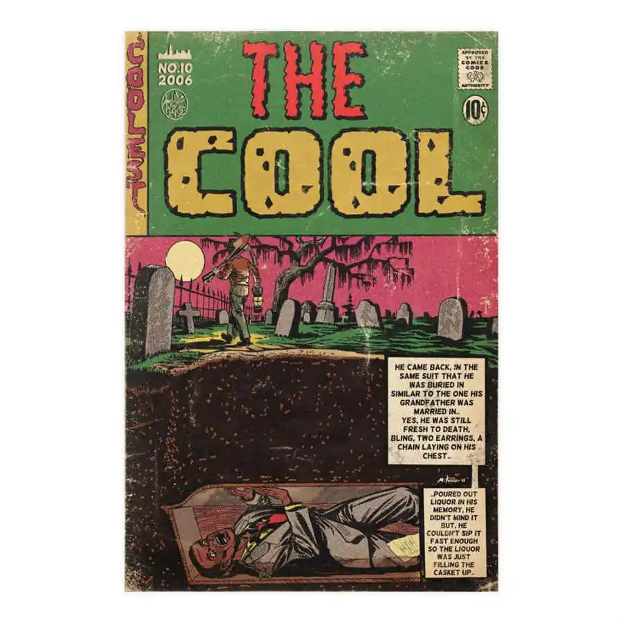 MF Doom Comic Poster Aesthetic Nas Michael Jackson Music Album Hip Hop Rapper Manga Vintage Canvas For Wall Art Mural Room Decor