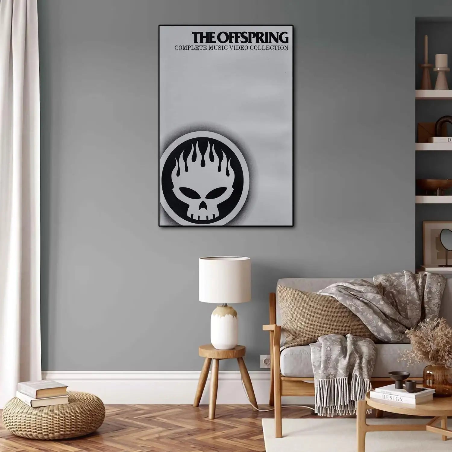 el descendiente Póster de lona de videojuegos de anime y cuadro de pared impreso, pósters de decoración moderna para dormitorio familiar