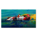 Moderne Simple, Art Mural, Poster Imprimé sur Toile HD Ayrton Senna Légende F1, Décoration de Maison Salon Chambre