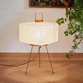 Lampadaire décoratif en papier de riz LED E27, pour une ambiance créative dans le salon, la chambre et la salle à manger