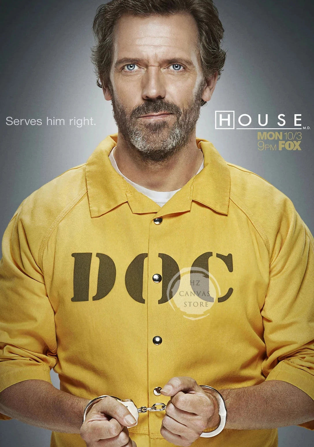 Canvas Poster House/Kingdom/ Lost/Breaking Bad TV Series Movie Poster Classic Modern Film Poster Vintage Wall Art Picture Decor