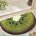 Tapis d'imitation cachemire VIKAMA Little Fresh Fruit, spécial tapis chaud lavable en machine pour salle de bain, tapis de porte, paillasson de porche, décoration d'intérieur