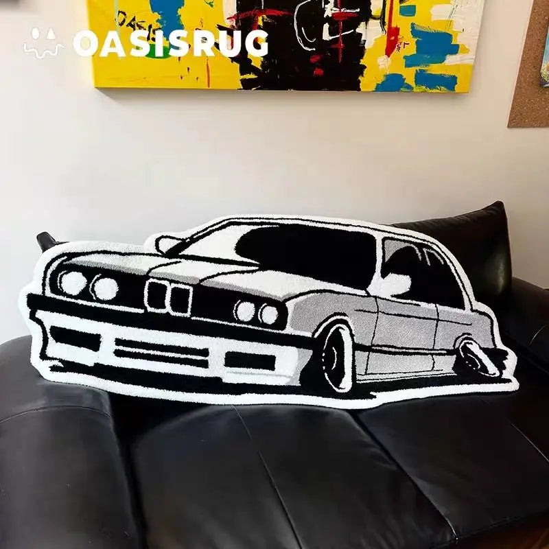 Tapis de mode VIKAMA pour voiture, chambre à coucher, chevet, antidérapant, salon, canapé, table basse, salle de jeux, décoration intérieure.