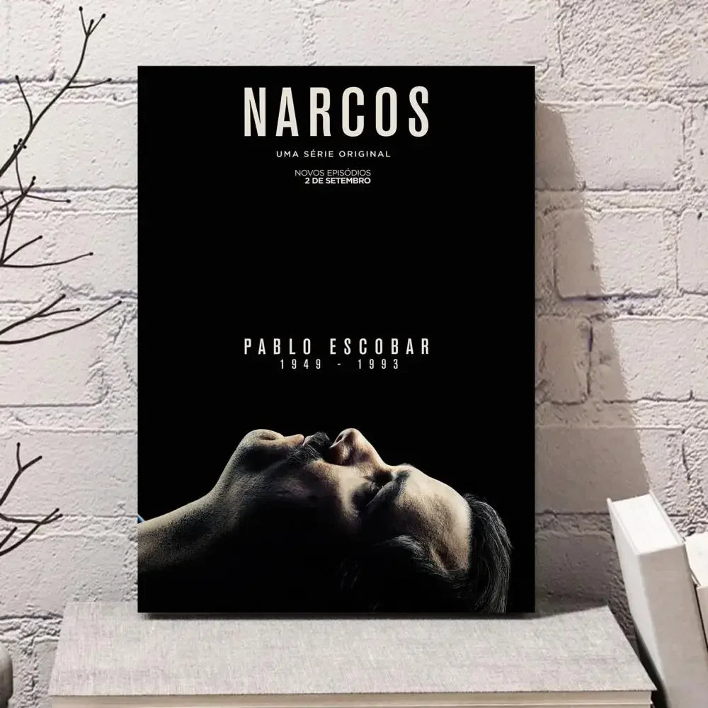 Classic Vintage , Wall Art, Drug Lords TV Series Pablo Escobar, Canvas Printed Poster, Home Living Room Bedroom Decoration