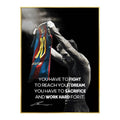 Fútbol Fútbol Estrella Messi Ronaldo Póster Citas Motivacionales Pinturas Decorativas Lienzo Arte de Pared Cuadros Decoración para el Hogar Dormitorio