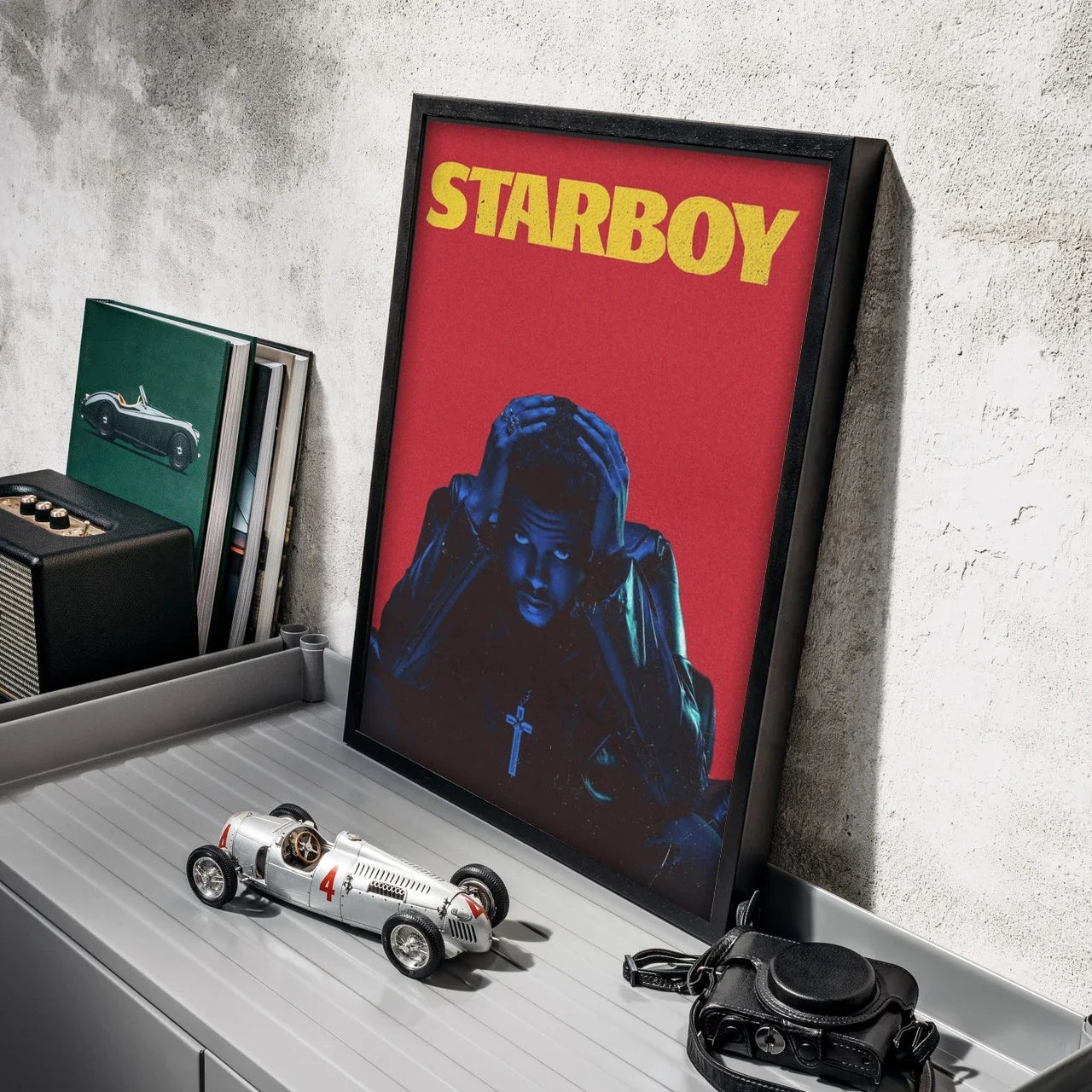 Póster The Weeknd Álbum de música Pop Rap Hip Hop Cantante Fotos de la vida Decoración de la pared Impresión de lienzo para el hogar Cuadros para sala de estar