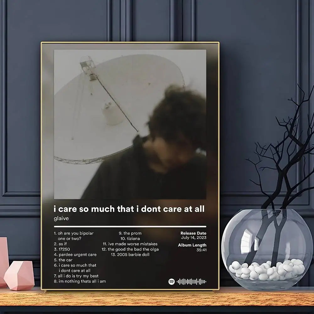 Póster de Glaive, arte de pared adhesivo, impresión impermeable para el hogar, sala de estar, dormitorio, bar, decoración estética