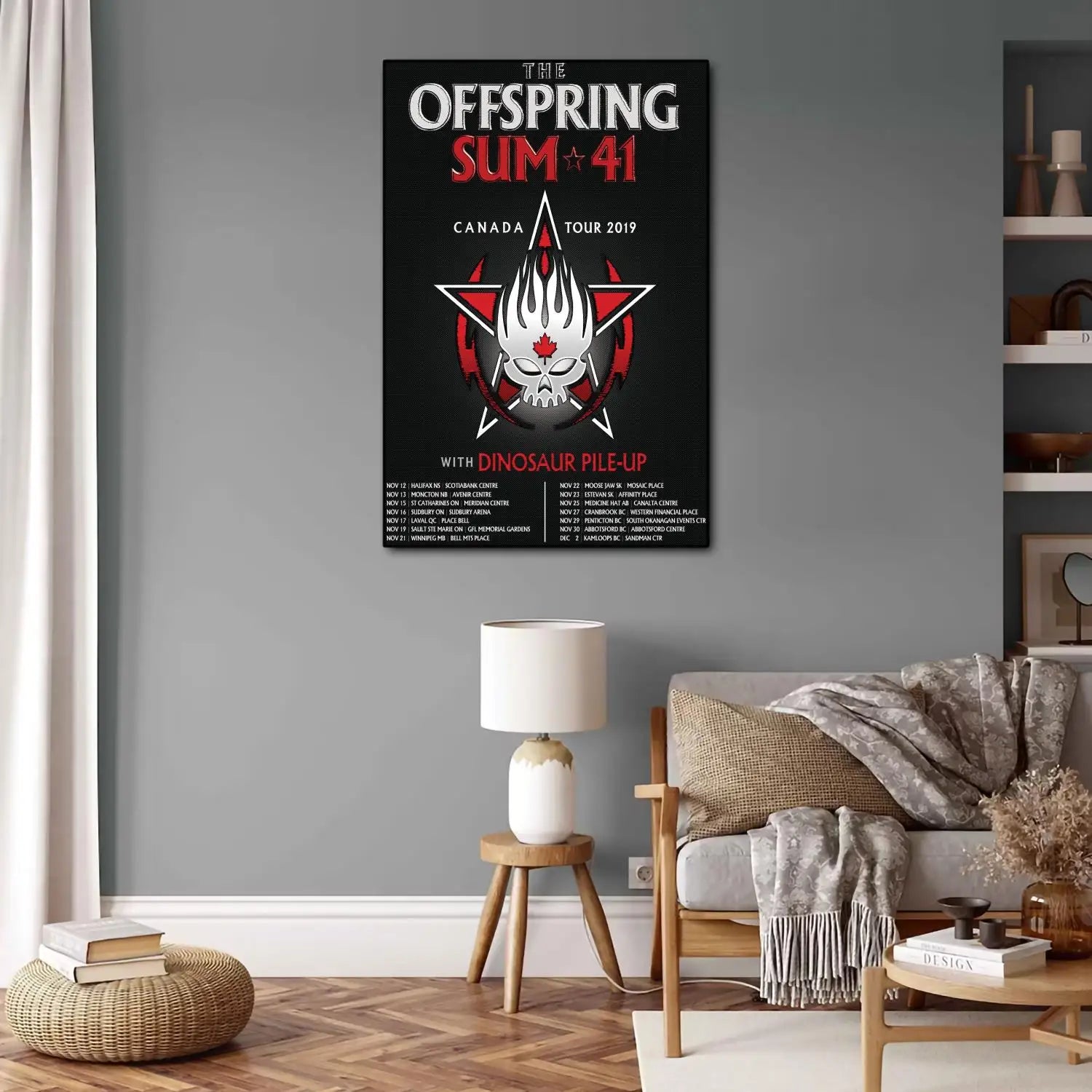 el descendiente Póster de lona de videojuegos de anime y cuadro de pared impreso, pósters de decoración moderna para dormitorio familiar