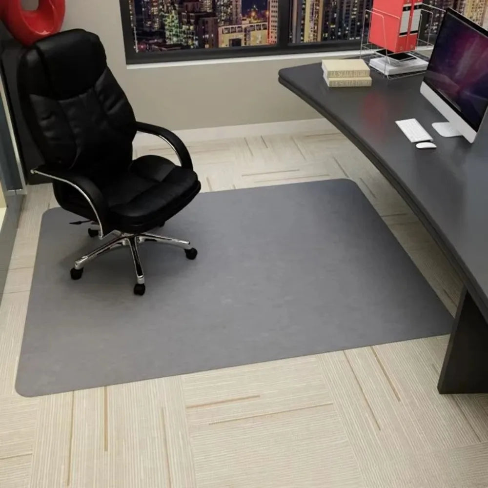 VIKAMA Alfombrilla antideslizante para silla de oficina específica para el suelo, protector duradero para el suelo de oficina en casa y estudio, accesorio de decoración para el hogar